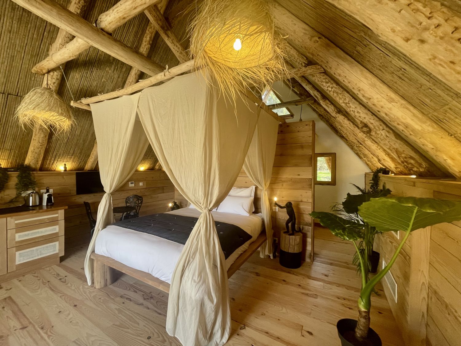 chambre cabane spa